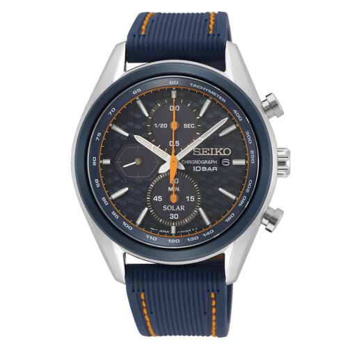 Ρολόι Seiko Conseptual Series Ηλιακό με Λουράκι από Καουτσούκ SSC775P1