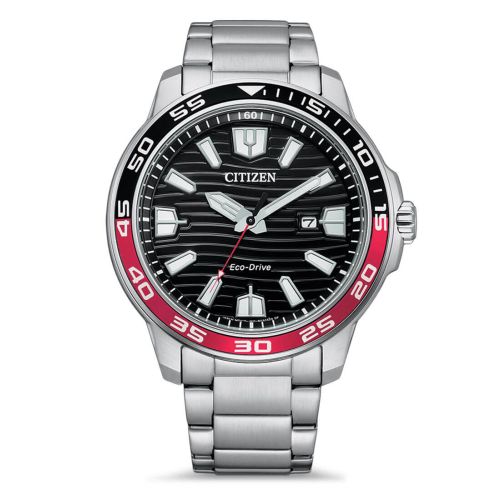 Αντρικό Ρολόι Citizen  Eco Drive με Μπρασελέ απο Ανοξείδωτο Ατσάλι AW1527-86E