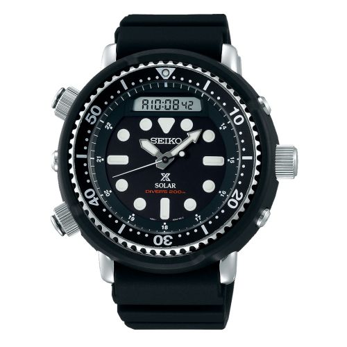 Αντρικό Ρολόι Seiko Prospex Ηλιακό με Λουράκι από Σιλικόνη SNJ025P1