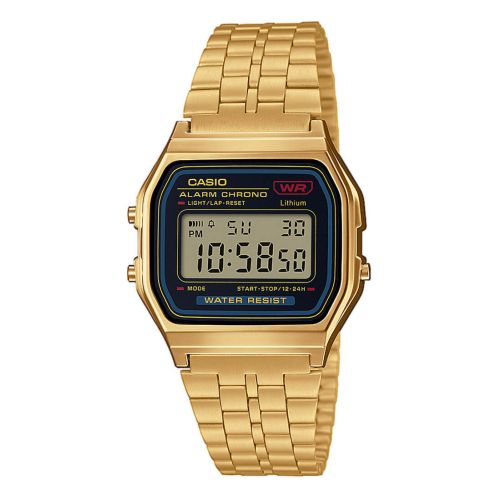 Ρολόι Casio Iconic Vintage με Μπρασελέ απο Ανοξείδωτο Ατσάλι A159WGEA-1EF