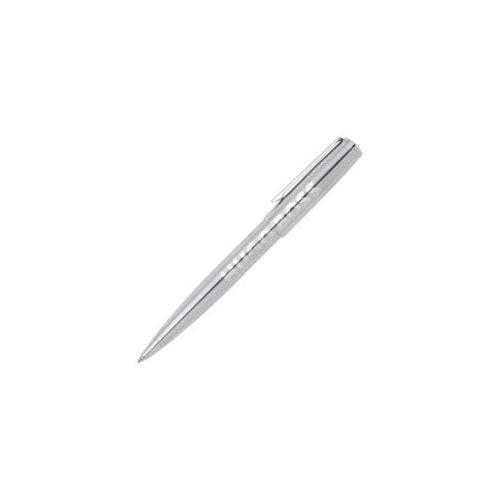 Στυλό Hugo Boss Ballpoint Label Chrome με Μπλε Μελάνι HSH2094B