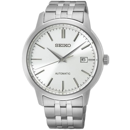 Ρολόι Seiko Essential Time Αυτόματο με Μπρασελέ από Ανοξείδωτο Ατσάλι SRPH85K1