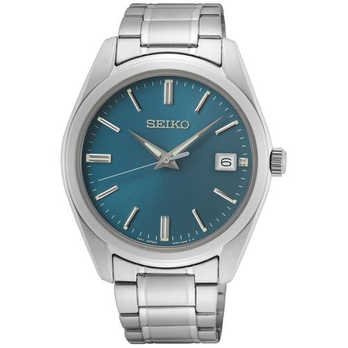 Ανδρικό Ρολόι Seiko Essential με Μπρασελέ απο Ανοξείδωτο Ατσάλι SUR525P1