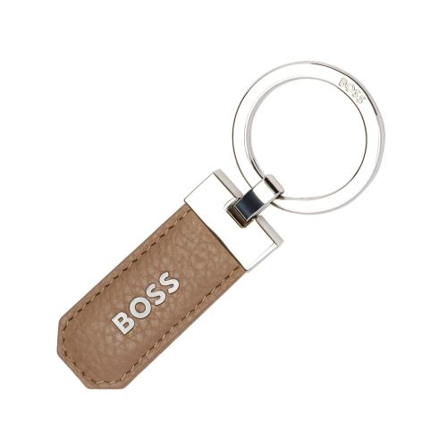 Μπρελόκ Hugo Boss Classic Grained Camel HAK416X