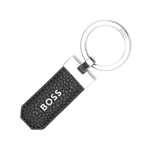 Μπρελόκ Hugo Boss Classic Grained Black HAK416A