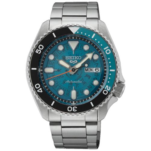 Ρολόι Seiko 5 Sports SKX 'Skeleton Style' Αυτόματο με Μπρασελέ απο Ανοξείδωτο Ατσάλι SRPJ45K1F