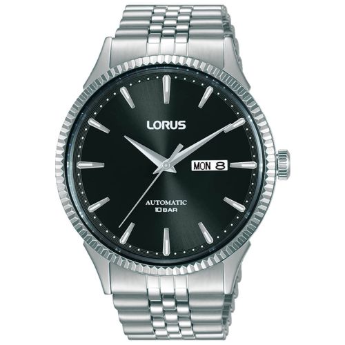 Ανδρικό Ρολόι Lorus Classic Automatic με Μπρασελέ από Ανοξείδωτο Ατσάλι RL471AX9F