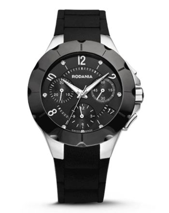 Ρολόι Rodania Mystery MX-R1 Quartz με Χρονογράφο & Διαμάντια 2490026