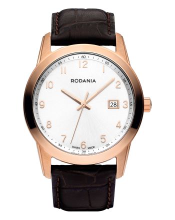 RODANIA Celso Swiss Quartz Brown Leather Strap 2510433