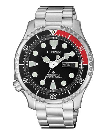 Ανδρικό Ρολόι Citizen Promaster Diver΄s Automatic με Μπρασελέ απο Ανοξείδωτο Ατσάλι NY0085-86EE