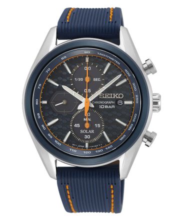 Ρολόι Seiko Conseptual Series Ηλιακό με Λουράκι από Καουτσούκ SSC775P1