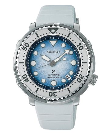 Ρολόι Seiko Prospex Tuna Save the Ocean Automatic με Λουράκι από Σιλικόνη SRPG59K1