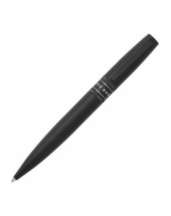 Στυλό Hugo Boss Ball Point Illusion Gear σε Μαύρο Χρώμα από Ορείχαλκο HSV2124A