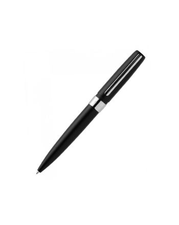 Στυλό Ballpoint Hugo Boss Halo Chrome σε Μαύρο Ματ Χρώμα HSR0894B