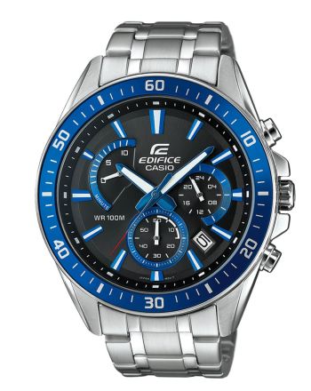 Ρολόι Casio Edifice Chronograph Quartz από Ανοξείδωτο Ατσάλι EFR-552D-1A2VUEF