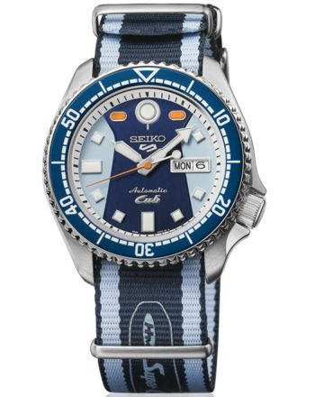 Ανδρικό Ρολόι Seiko 5 Sports Super Cub Limited Edition Automatic με Nylon Λουράκι SRPK37K1F