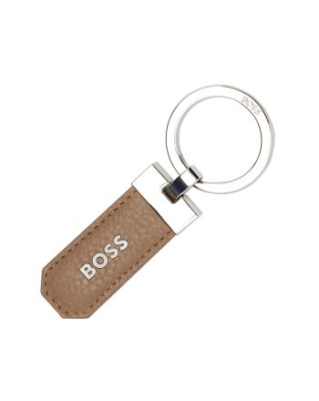 Μπρελόκ Hugo Boss Classic Grained Camel HAK416X