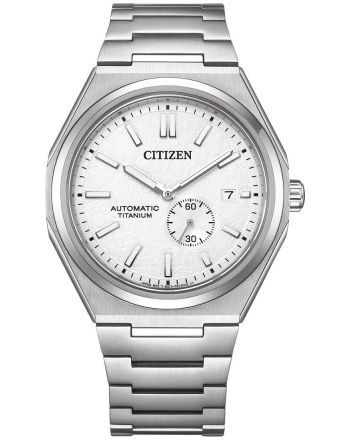 Ανδρικό Ρολόι Citizen Automatic Super Titanium με Μπρασελέ από Τιτάνιο NJ0180-80A