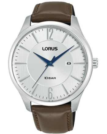 Ανδρικό Ρολόι Lorus Urban με Καφέ Δερμάτινο Λουράκι RH923RX9