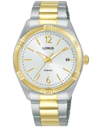 Γυναικείο Ρολόι Lorus Classic Two Tone από Ανοξείδωτο Ατσάλι RH980QX9