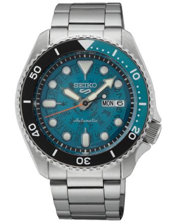 Ρολόι Seiko 5 Sports SKX 'Skeleton Style' Αυτόματο με Μπρασελέ απο Ανοξείδωτο Ατσάλι SRPJ45K1F